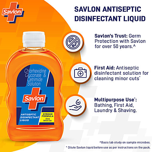 Savlon Antiseptic - Disinfectant Liquid, 100 ml  