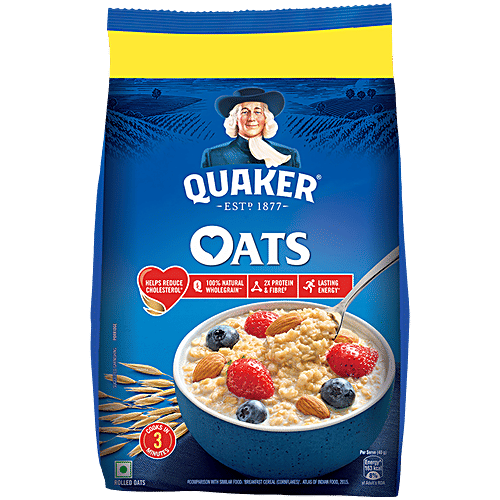 Quaker Rolled Oats, 1 kg Pouch 