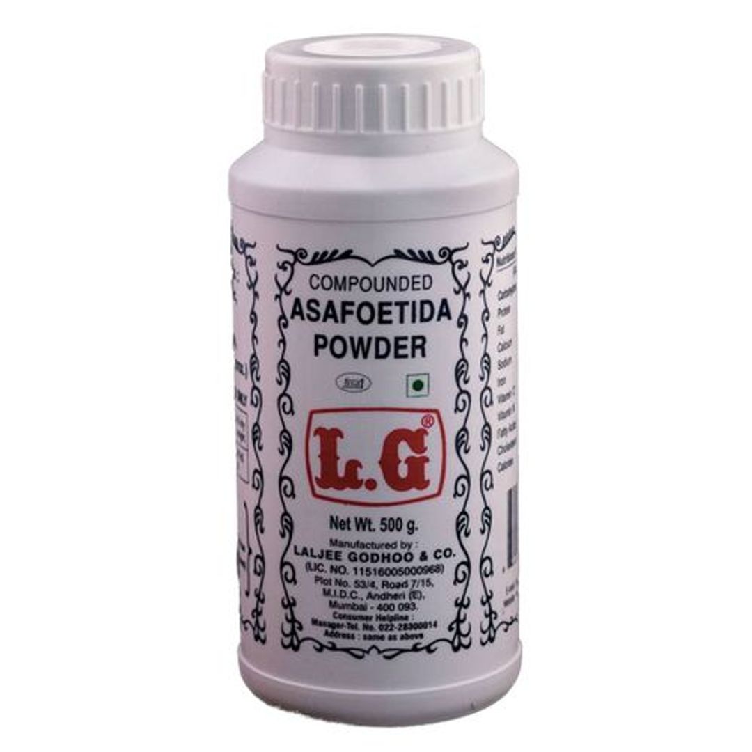LG Powder - Asafoetida, 500 g Jar