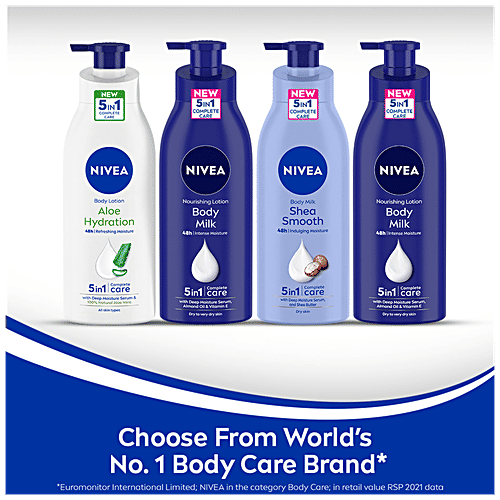 Buy Nivea Nourishing Body Lotion Body Milk Almond Oil Very Dry Skin 400