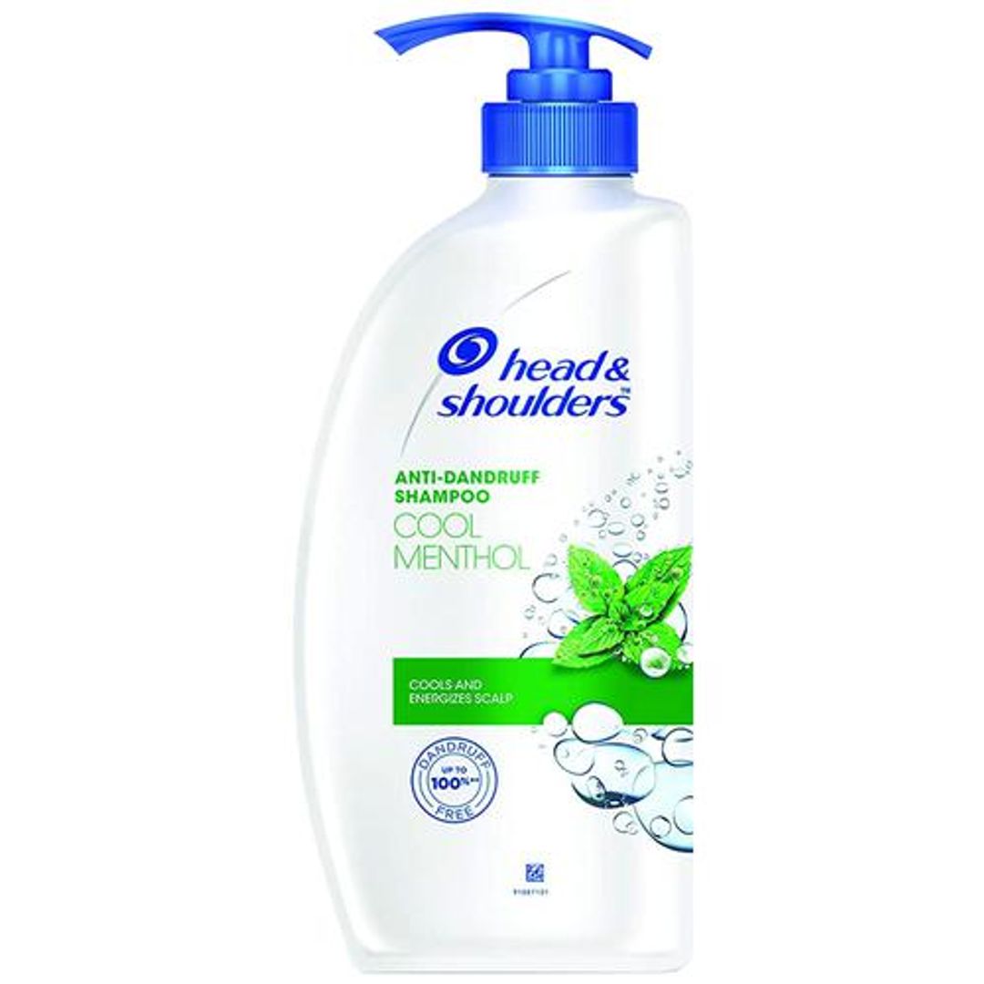 Head & shoulders Cool Menthol Anti-Dandruff Shampoo - Cools & Energizes Scalp, Upto 100% Dandruff Free, 650 ml 