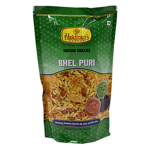 Haldirams  Namkeen - Bhel Puri, 150 g Pouch 