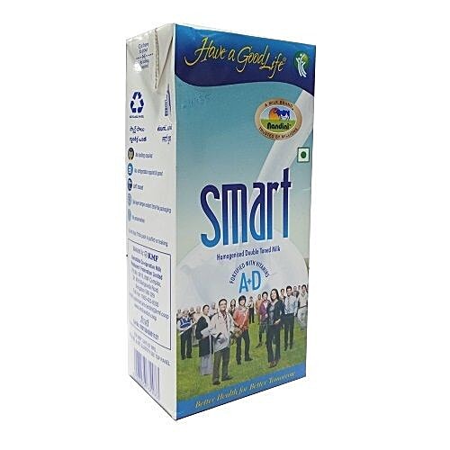 Nandini GoodLife Smart Milk - Double Toned, 1 L Carton 