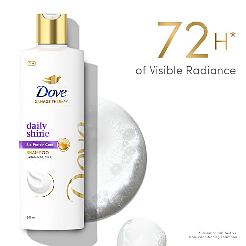 Dove Daily Shine Shampoo, 340 ml  