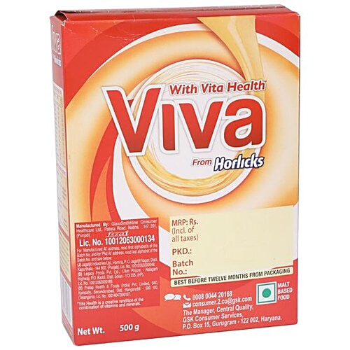 Buy Viva Malt Based Food 500 gm Carton Online at Best Price. bigbasket