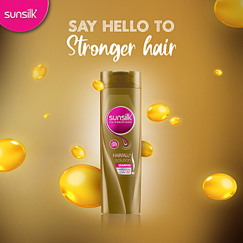 Sunsilk Hairfall Solution Hair Shampoo, 340 ml  Reduces Hairfall by upto 10 times
