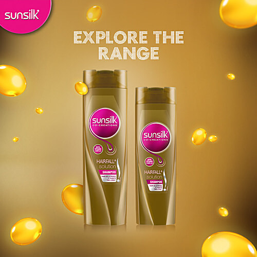 Sunsilk Hairfall Solution Hair Shampoo, 340 ml  Reduces Hairfall by upto 10 times