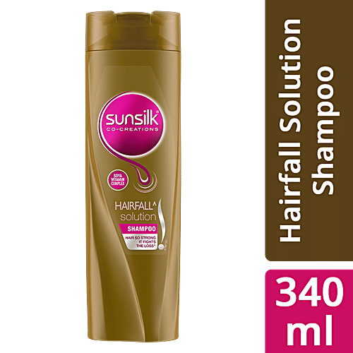 Sunsilk Hairfall Solution Hair Shampoo, 340 ml  Reduces Hairfall by upto 10 times