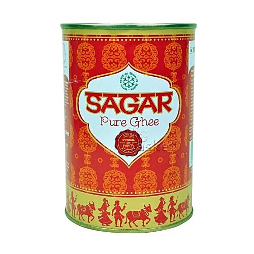 Buy Sagar Pure Ghee 1 Ltr Tin Online at the Best Price of Rs 625