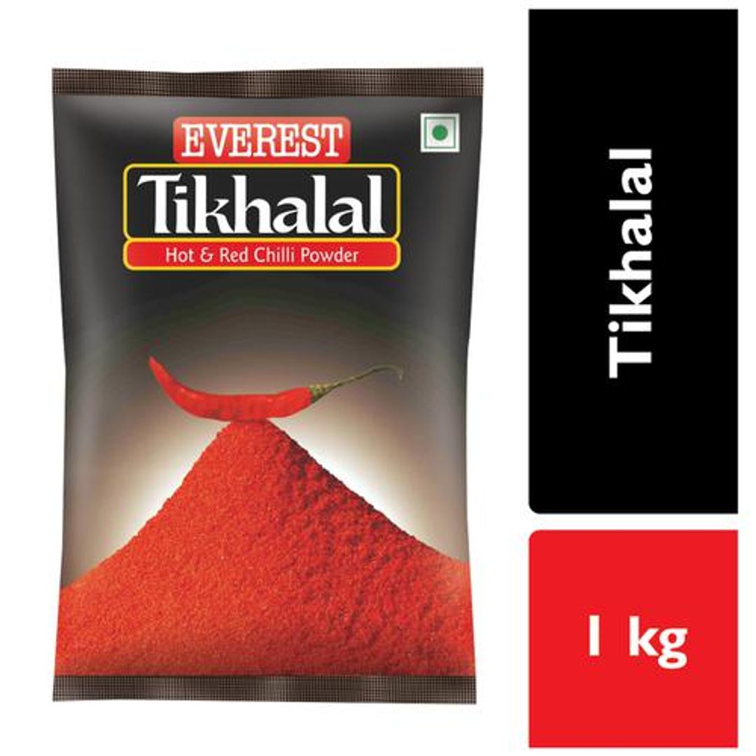 Everest Powder - Tikhalal Chilly, 1 kg Pouch
