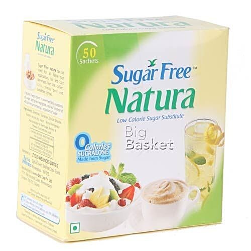 Buy Sugar Free Natura Sweetener Sachets 50 Pcs Pouch Online at the Best