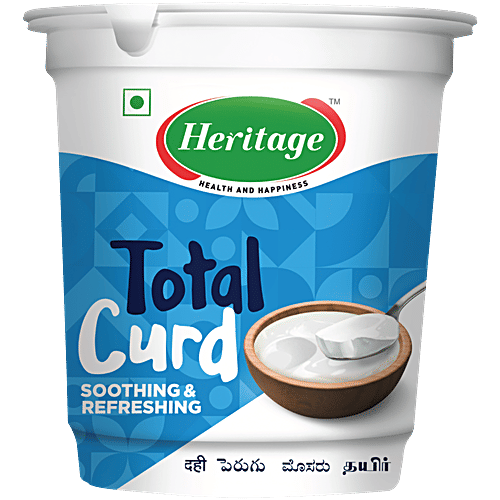 Heritage Total Curd, 200 g Cup Zero Added Sugar