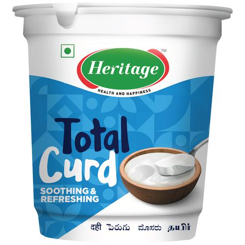 Buy Heritage Premium Curd Natural Source Of Calcium 400 Gm Cup Online At  Best Price of Rs 35 - bigbasket