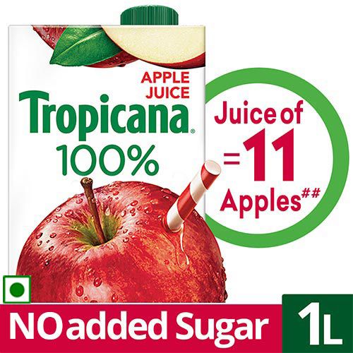 Tropicana 100 Juice Apple 1 L