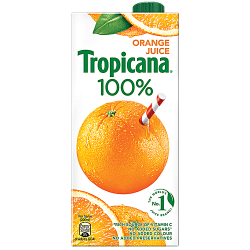 Tropicana 100% Orange Juice, 1 L  