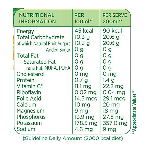 Tropicana 100% Orange Juice, 1 L  