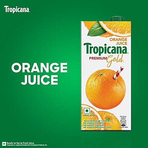 Tropicana 100% Orange Juice, 1 L  