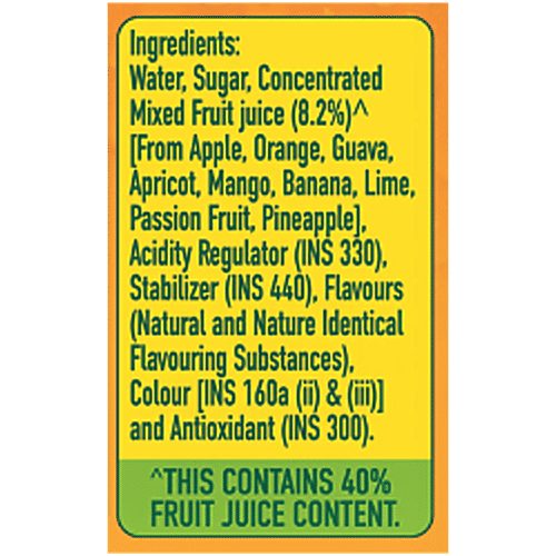 Real Fruit Power Juice - Mixed, 1 L  