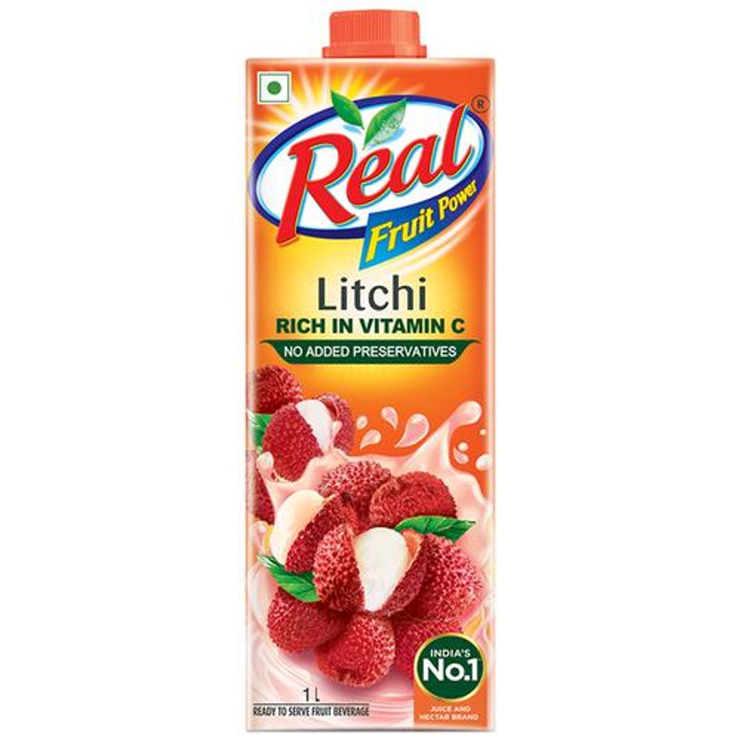 Real Fruit Power Juice - Litchi, 1 L 