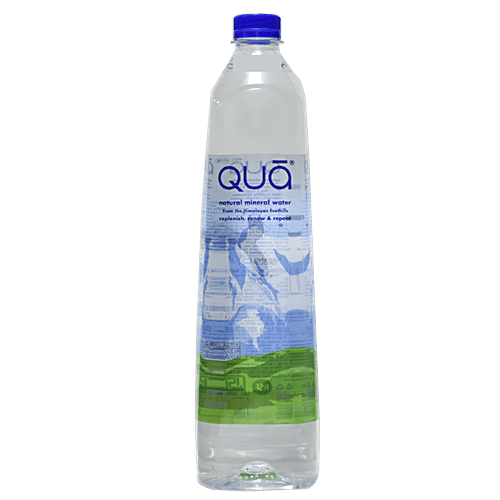 Buy Qua Natural Mineral Water 1 L Online at the Best Price of Rs 100