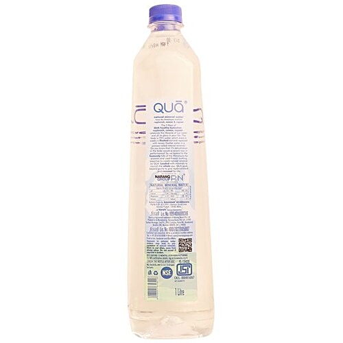 Buy Qua Natural Mineral Water 1 Ltr Bottle Online at the Best Price of