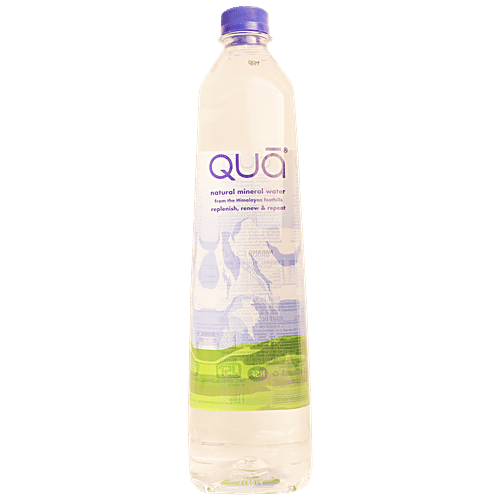 Buy Qua Natural Mineral Water 1 Ltr Bottle Online at the Best Price of