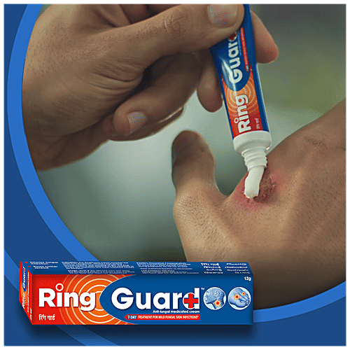 Buy Ring Guard Cream Anti Fungal 12 Gm Online At Best Price of Rs 67.65