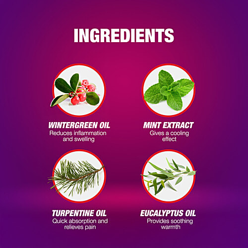 Moov Instant Pain Relief Spray - Useful For Back, Joint, Knee, Muscle Pain & Sports & Fitness Injuries, 50 g  