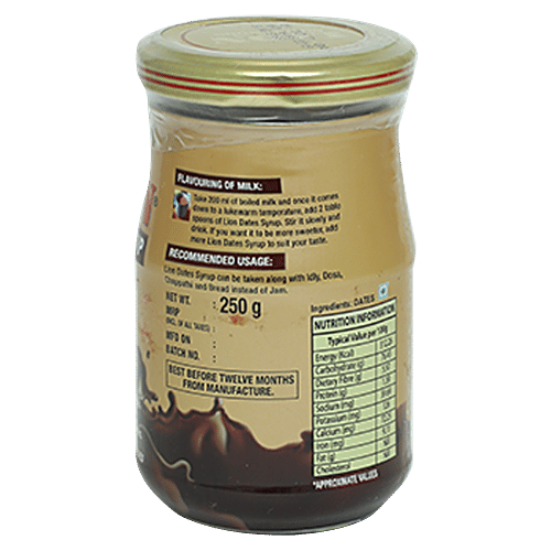 Buy Lion Syrup Dates 250 Gm Bottle Online At Best Price bigbasket