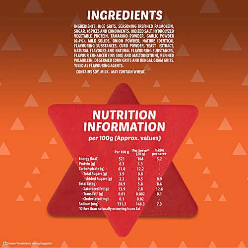 Bingo! Mmmmm Masala Mad Angles, 60 g  