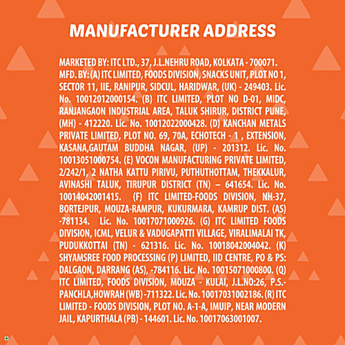 Bingo! Mmmmm Masala Mad Angles, 60 g  