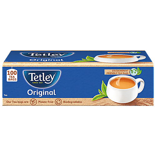 Tetley Original Tea, 170 g (100 Bags x 1.7 g each) 