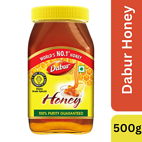 Buy Dabur 100 Pure Honey 500 Gm Online At Best Price of Rs 228 bigbasket