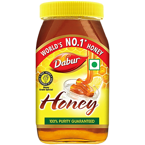 Dabur Pure Honey - Worlds No.1 Honey Brand With No Sugar Adulteration, 250 g  