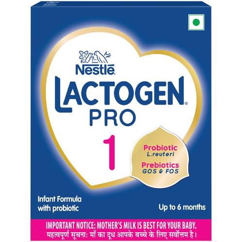 Buy Nestlé Nan Pro 1 Infant Formula With Probiotic (Up To 6 Months), Stage 1-400G  Bag-In-Box Pack, Powder Online at Low Prices in India 