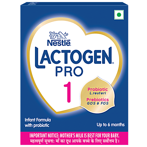 Nestle Lactogen Pro 1 Infant Formula Powder - Probiotic & Prebiotics, Up To 6 Months, 400 g  