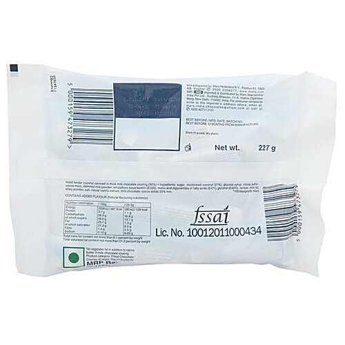 Bounty Coconut Filled Chocolates - Minis, 227 g Pouch 