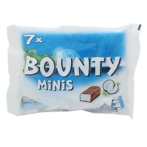 Bounty Coconut Filled Chocolates - Minis, 227 g Pouch 