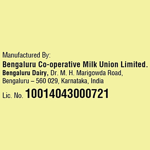 Nandini Unsalted Pasteurised Butter, 500 g Carton Made from Cow Milk