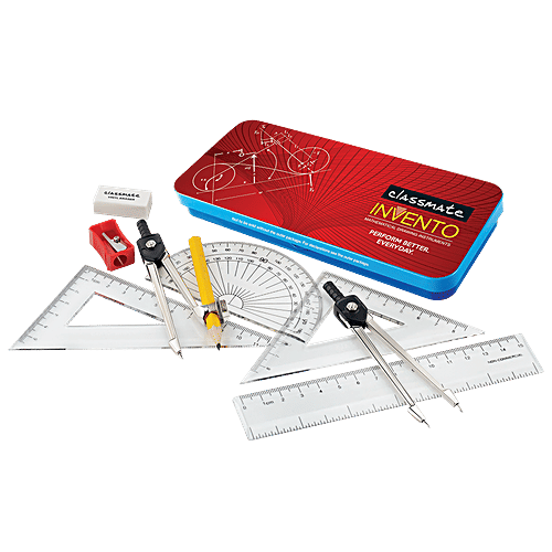Classmate Geometry Box - Invento, 1 pc Die-Cast Compass
