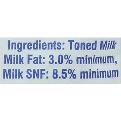 Nandini GoodLife Toned Milk, 500 ml Pack of 20 