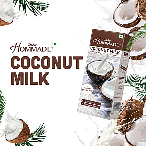 Dabur Hommade Coconut Milk, 200 ml  