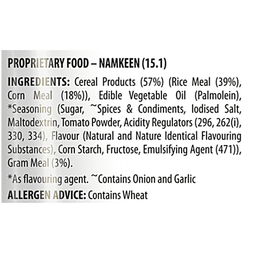 Kurkure Naughty Tomato Namkeen, 68 g  