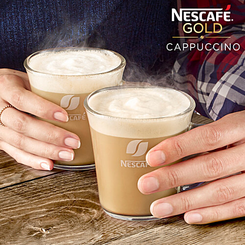 Nescafe  Gold Cappuccino - Cafe Experience, 25 g (Pack of 5) 