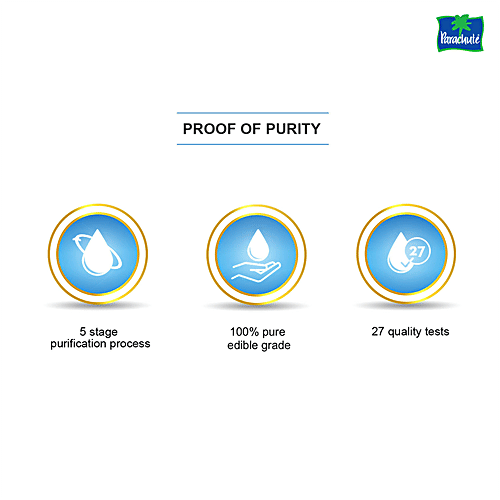 Parachute  Pure Coconut Oil, 1 L Pet Jar 