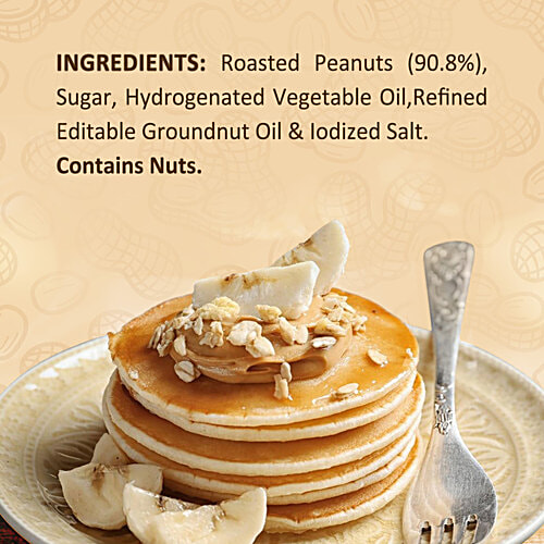 Sundrop Regular Creamy Peanut Butter, 462 g Bottle Packed with Proteins