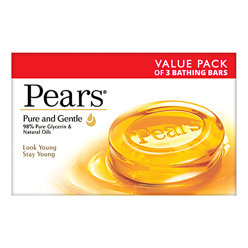 Buy Pears Soap Bar Pure Gentle 125 Gm Online At Best Price of Rs 205.2