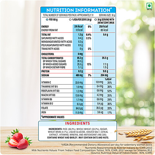 Kellogg's Original Special K - Low Fat, Breakfast Cereals, High In B Group Vitamins, Source Of Protein & Fibre, 455 g 8 Essential Vitamins