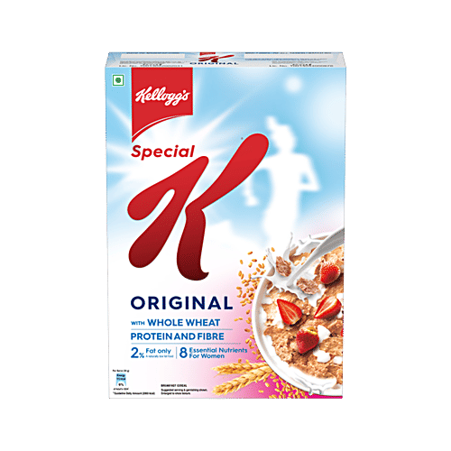 Kellogg's Original Special K - Low Fat, Breakfast Cereals, High In B Group Vitamins, Source Of Protein & Fibre, 455 g 8 Essential Vitamins
