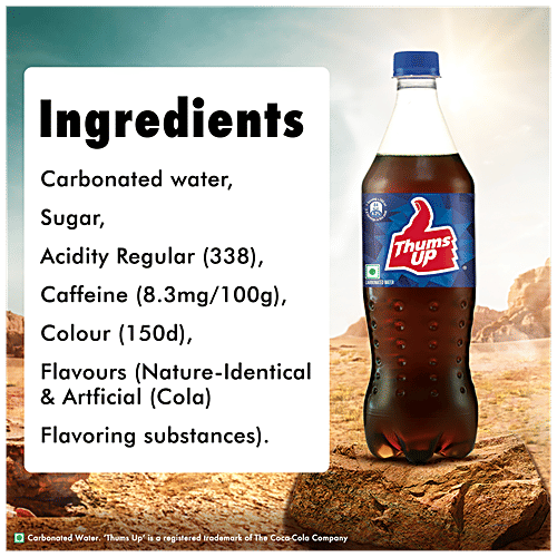 Buy Thums Up Soft Drink Cola Flavour 750 ml Pet Bottle Friends Pack